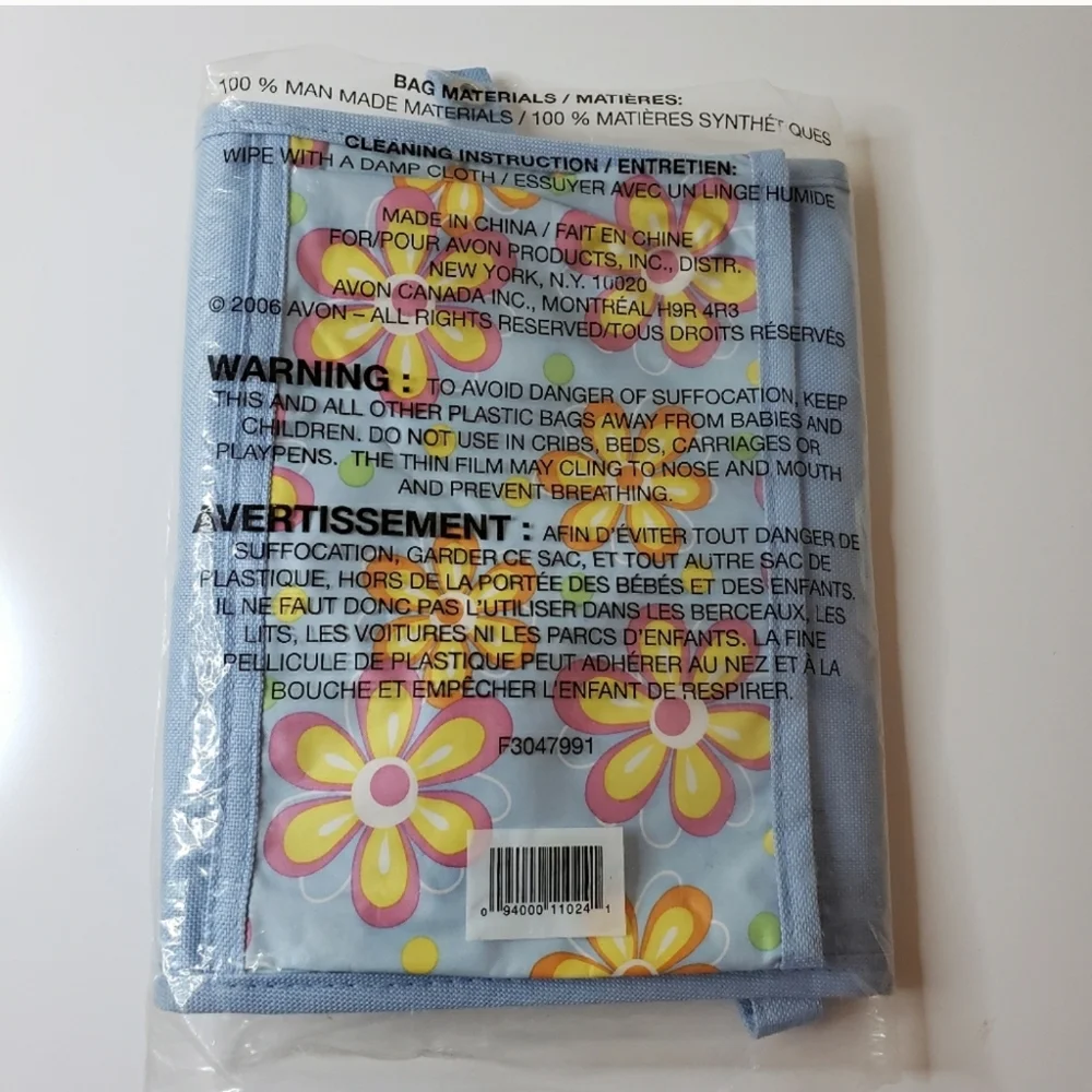 Hanging Travel Organizer Make Up Collapsible Case Avon